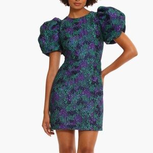 Donna Morgan Brocade Minidress